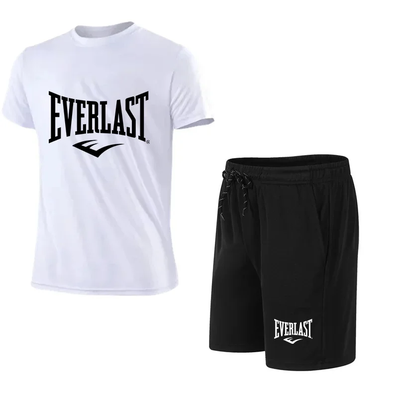 Summer Clothing Brands - Kaos Pria + Celana Pendek Set