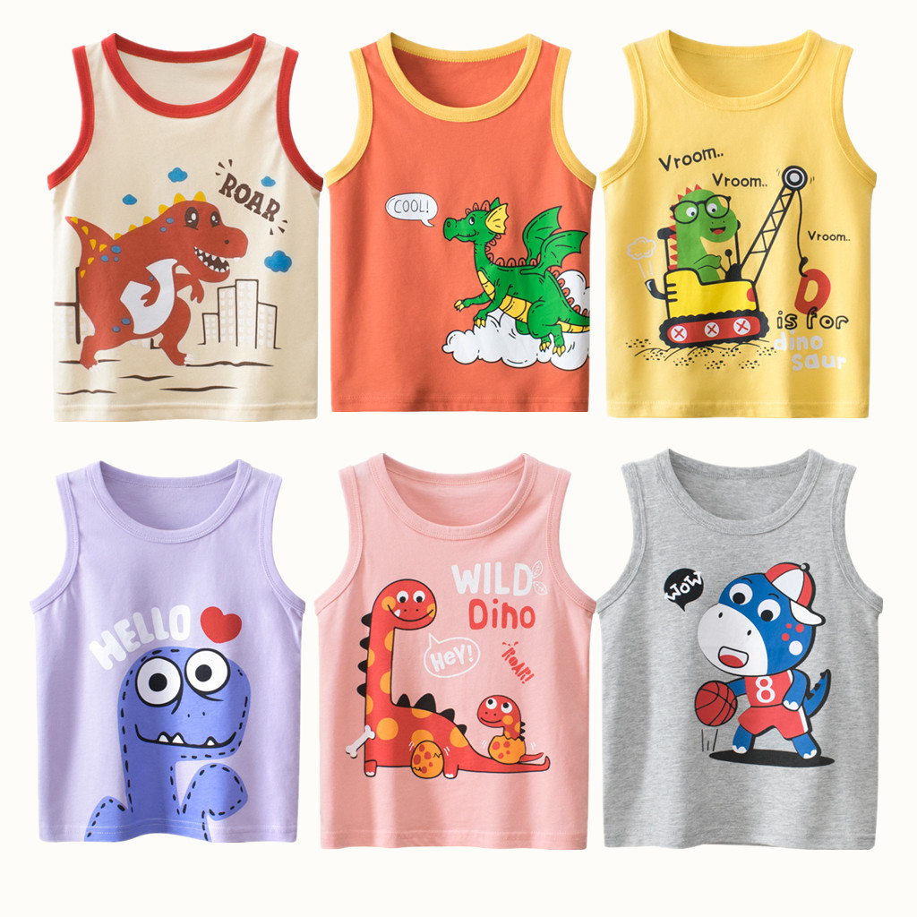 Summer Clothing Baby Girl - 2023 musim panas anak-anak rompi untuk