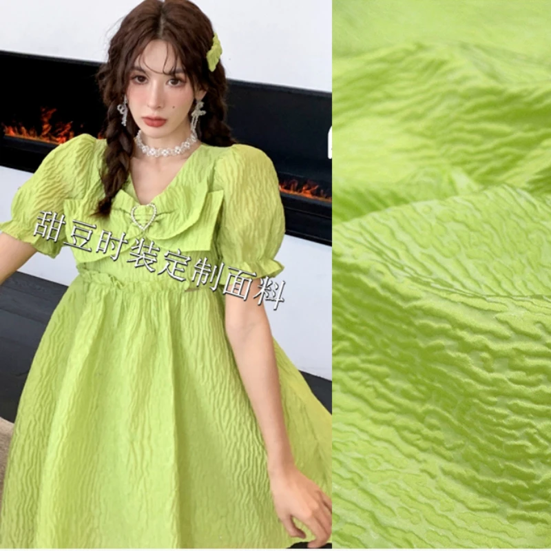 Kain Jacquard Brokat Butir Gel - Summer Clothing Wholesale ulasan dan harga
