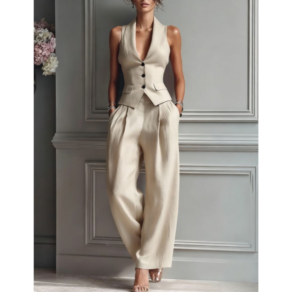 Setelan 2 Potong Atasan Tanpa  - Summer Zara ulasan dan harga