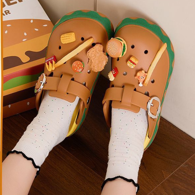 Sandal Musim Panas Hamburger L - Summer Clothing Wraps ulasan dan harga
