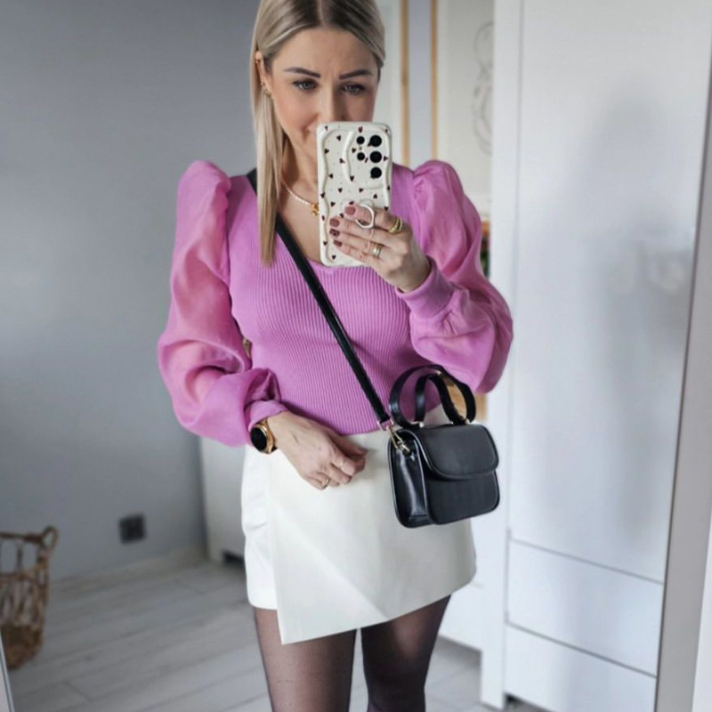 HXAO Rok Pendek Hitam Putih Ro - Summer Zara ulasan dan harga