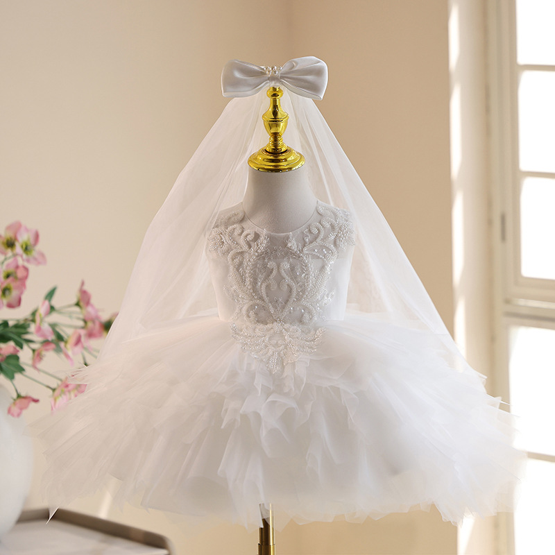 Gaun Ulang Tahun Pertama Bayi  - Summer Clothing Baby Girl ulasan dan harga